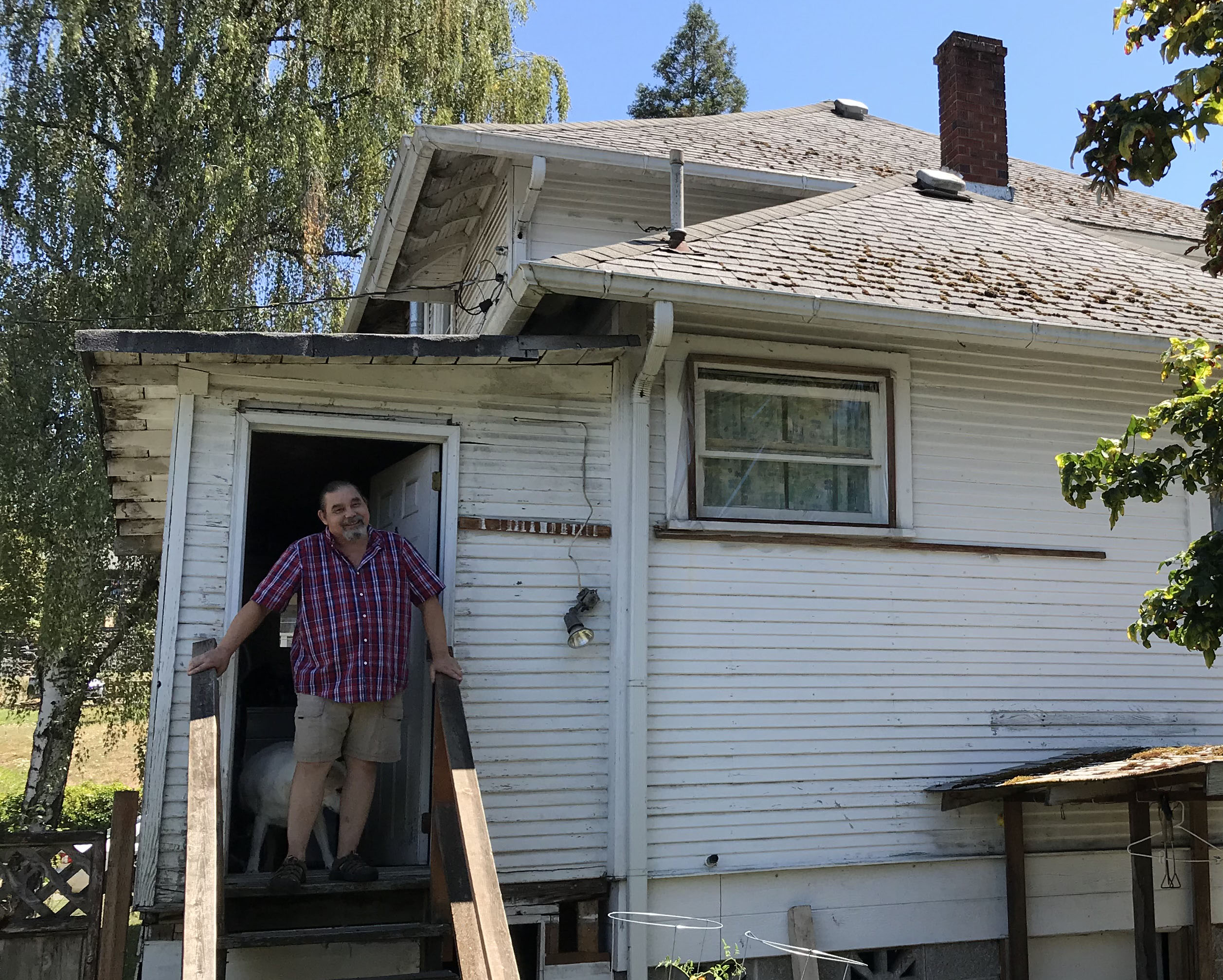 before a roof repair